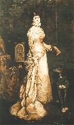 The portrait of Helena Modrzejewska